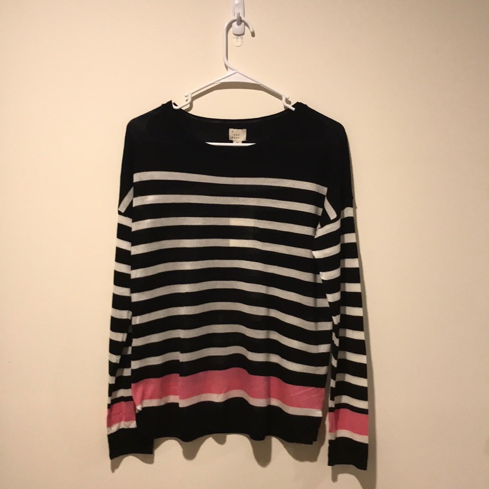 NEW A New Day Women’s Long Sleeve Fitted T-Shirt